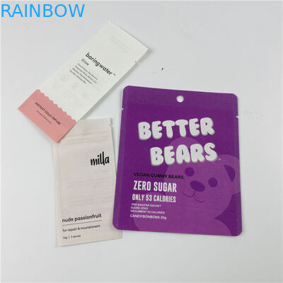 Gravnre Printing MOPP VMPET Üç Taraflı Mühür Torba Kilitli