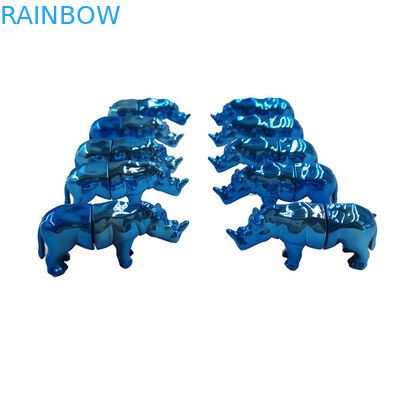 CMRK Seks Hapı Gergedan Panter Plastik Hap Şişeleri At Şekli 350g