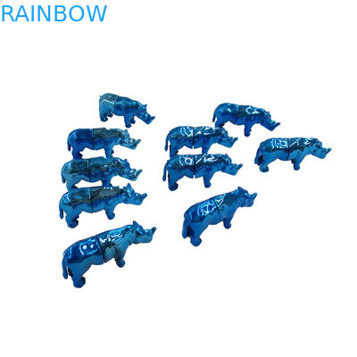 CMRK Seks Hapı Gergedan Panter Plastik Hap Şişeleri At Şekli 350g