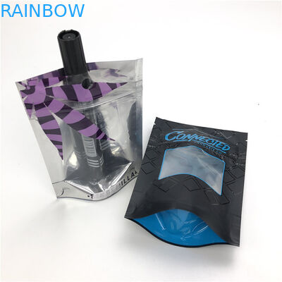 1 / 8oz 3.5g Çiçek Tohumları CBD Soft Touch Çerez Mylar Çocukların Açamayacağı Folyo Kılıfı Ambalajı