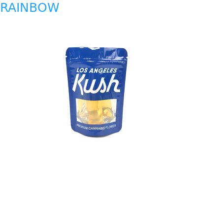 Fermuarlı Buğday Unu Tohumu İçin Özel Logo Bolsa Sac Plastique Stand Up Kılıfı Torbalar Kozmetik Pencere