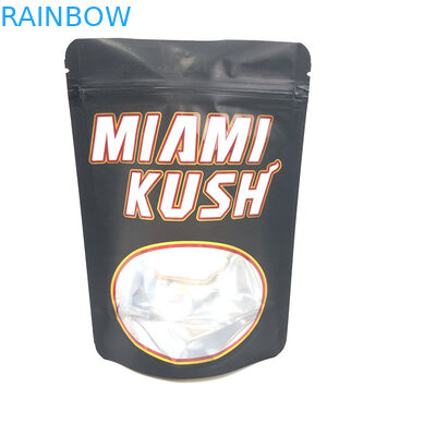 Sakızlar İçin Özel 1 / 8oz 3.5g CBD Cr Çıkış Mylar Çocuk Korumalı Folyo Kese Ambalajı