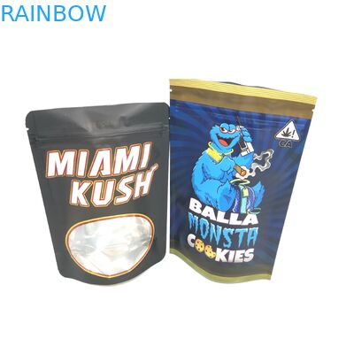 Doypack Fermuar MOPP 8OZ Fermuarlı Stand Up Kılıfı VMPET