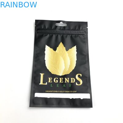 Sigara Tütünü İçin Mat Film MOPP VMPET Açılıp Kapanabilir Zip Kilit Çantası