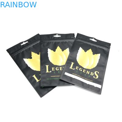 Sigara Tütünü İçin Mat Film MOPP VMPET Açılıp Kapanabilir Zip Kilit Çantası