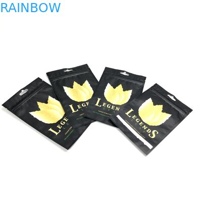 Sigara Tütünü İçin Mat Film MOPP VMPET Açılıp Kapanabilir Zip Kilit Çantası