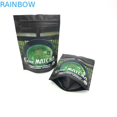 MOPP Açılıp Kapanabilir Stand Up Kılıfı Yeşil Çay İçin 120 Mikron