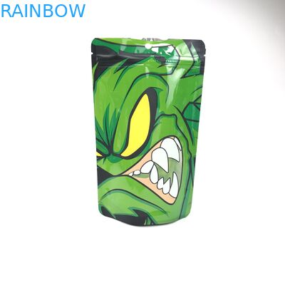 Yeşil Çay için 120 mikron MOPP VMPET Gıda Zip Kilit Torbaları