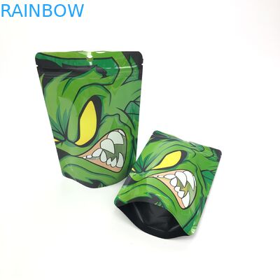 Yeşil Çay için 120 mikron MOPP VMPET Gıda Zip Kilit Torbaları