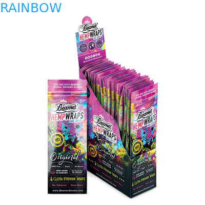 Yüksek Bariyerli CMYK 200mic Blunt Wrap Puro Kılıfı 300gsm