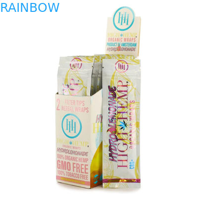 Yüksek Bariyerli CMYK 200mic Blunt Wrap Puro Kılıfı 300gsm