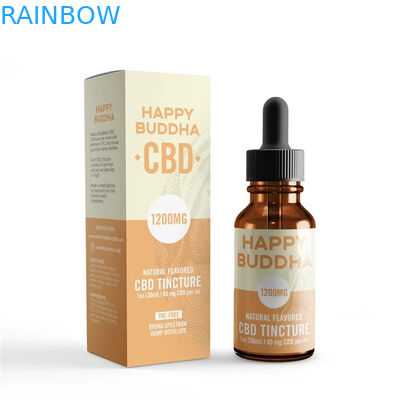 CMYK 200mic 30ml Karton Damlalıklı Şişe Kağıt Kutusu