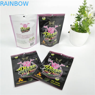 Gummies Weed 90micron Folyo Lamine Ambalaj Torbası CMYK