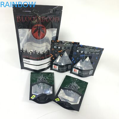 Toz CMYK 120 mikron Yeniden Kullanılabilir Alüminyum Folyo Kılıfı Cbd Gummy