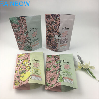 Banyo Tuzu 120 mikron VMPET Tekrar Kapanabilir Stand Up Pouch 200g