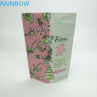 Bolsa Matt Film MOPP VMPET Fasulye Doypack için Açılıp Kapanabilir Stand Up Kılıfı