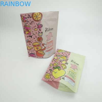 Bolsa Matt Film MOPP VMPET Fasulye Doypack için Açılıp Kapanabilir Stand Up Kılıfı