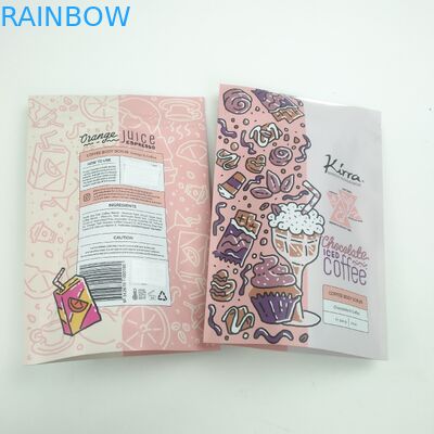 Bolsa Matt Film MOPP VMPET Fasulye Doypack için Açılıp Kapanabilir Stand Up Kılıfı