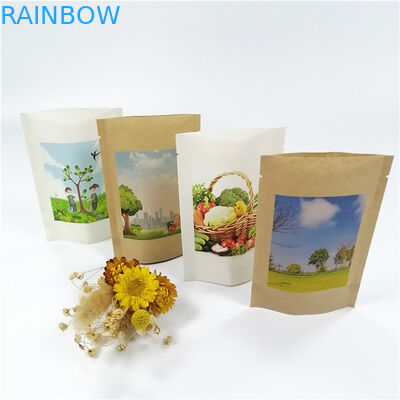 Biyobozunur 100mircon VMPET Kraft Kağıt Ambalaj Torbası