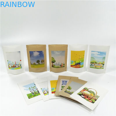 Biyobozunur 100mircon VMPET Kraft Kağıt Ambalaj Torbası