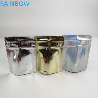 Mylar Stand Up Şeker Plastik Torbalar Ambalaj Gıda Sınıfı Çocuk Dayanıklı