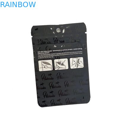 Çerezler İçin Çocukların Açamayacağı 3,5 Gram Holografik Dijital Baskılı Stand Up Torbalar