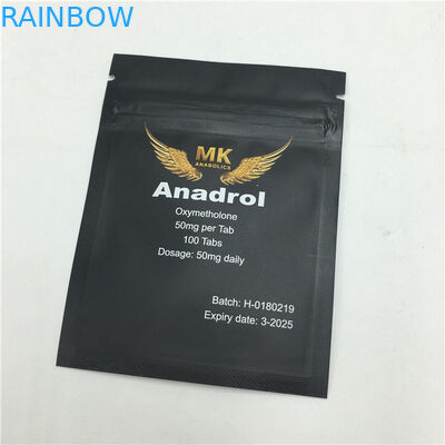 Fermuarlı Mat Atıştırmalık Plastik Torbalar Ambalaj Baskılı Üç Taraflı Mühürlü