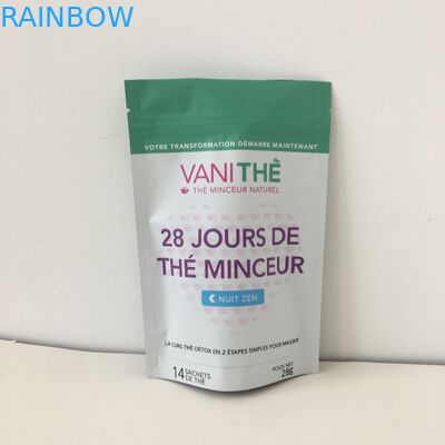 Alüminyum Folyo Stand Up Fermuar Snack Çanta Ambalajı Dijital Baskılı