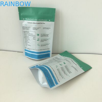 Alüminyum Folyo Stand Up Fermuar Snack Çanta Ambalajı Dijital Baskılı