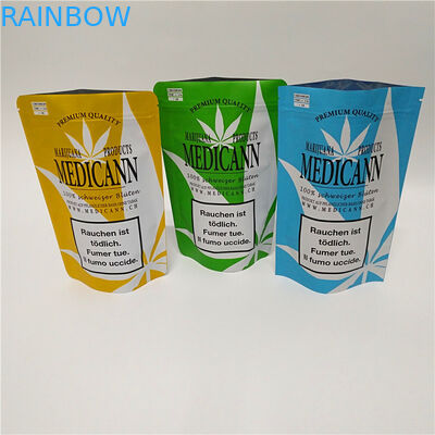 Sakızlı Ayı Yenilebilir Mylar Plastik Alüminyum Folyo Torbalar Yumuşak Dokunuş