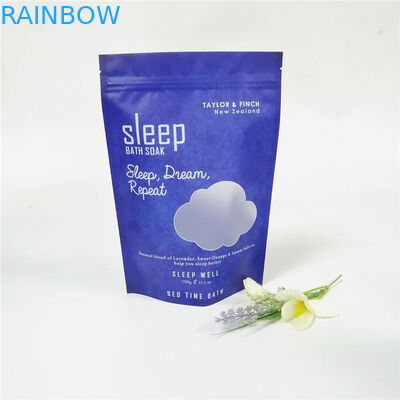 Okyanus Deniz tuzu Plastik Torbalar Ambalaj Kendinden Daimi Açılıp Kapanabilir Özel Logo