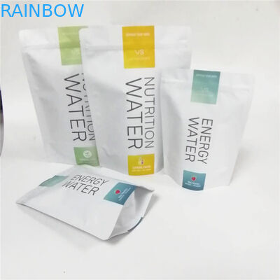 Banyo Bombası Ambalajı İçin Özel Plastik Mylar Stand Up Fermuarlı Çanta Torbaları