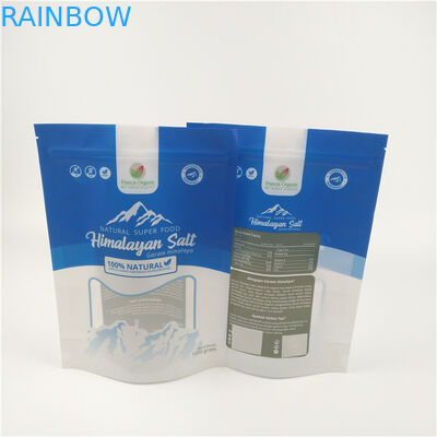 Banyo Tuzu Ambalaj Folyo Mat Stand Up Kilitli Kese Yeniden Kullanılabilir