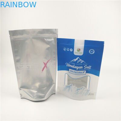 Banyo Tuzu Ambalaj Folyo Mat Stand Up Kilitli Kese Yeniden Kullanılabilir