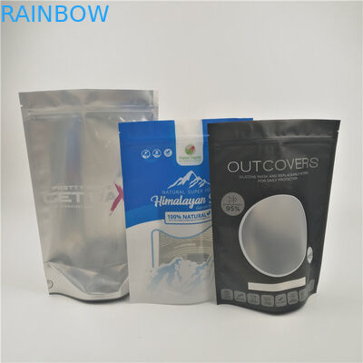 Banyo Tuzu Ambalaj Folyo Mat Stand Up Kilitli Kese Yeniden Kullanılabilir