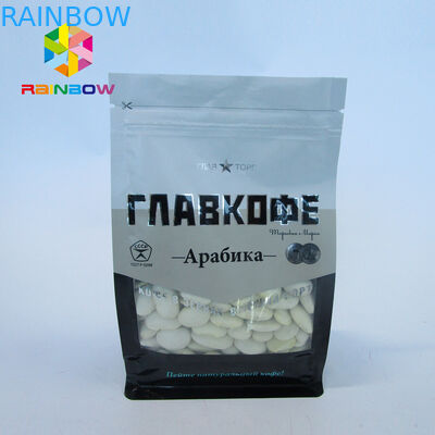 Nut Candy Açılıp Kapanabilir Düz Tabanlı Körüklü Torbalar Sekiz Taraflı UV Baskılı