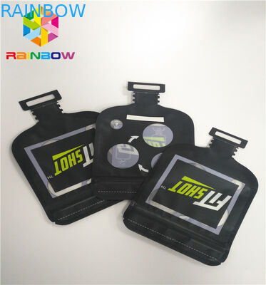 Şeker Paketleme Düzensiz Şekilli Fermuarlı Özel Plastik Torbalar