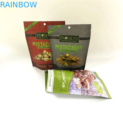 Stand Up Fermuar Üst Alüminyum Folyo Mylar Çanta Koku Korumalı Özel Baskılı