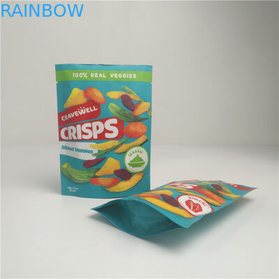 Organik Karışık Kurutulmuş Sebzeler Mat Mylar Alüminyum Ayakta Kese 35gr