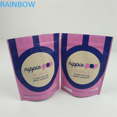 200g Fabrika fiyat koku geçirmez fermuarlı kilit ayakta kese Alüminyum Folyo kese gıda mylar çanta özel baskılı çerez özel