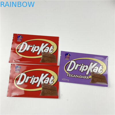 500mg Dijital Baskı Ambalajı Mylar Şeker Torbaları Ot Sakızlı Ayı Yenilebilir Ambalaj Çantası