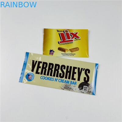 500mg Dijital Baskı Ambalajı Mylar Şeker Torbaları Ot Sakızlı Ayı Yenilebilir Ambalaj Çantası