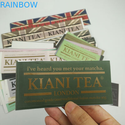 Benzersiz Özelleştirilmiş Yapışkan Su Geçirmez Etiket Gıda Ürünü Su Şişesi Özel Logo Baskılı Etiketler Etiket