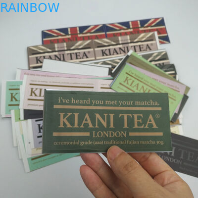 Özel logo OEM Fashionabl baskılı çıkartmaları kabul Yapışkan şarap etiketi Su Geçirmez Yapışkanlı Etiket Çıkartmaları