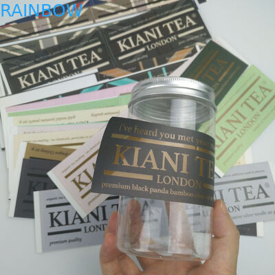 Özel logo OEM Fashionabl baskılı çıkartmaları kabul Yapışkan şarap etiketi Su Geçirmez Yapışkanlı Etiket Çıkartmaları