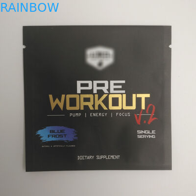 Altın Baskılı Kozmetik Sızdırmaz Torba Küçük Boy Poşet Alüminyum Folyo Plastik Snack Isı Yalıtımlı Üç Taraflı Sızdırmaz Torbalar