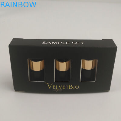 Özü Serum Cilt Bakımı İçin Özel Logo Altın Folyo UV Baskılı Dikdörtgen Tüp Karton Kozmetik Kağıt Ambalaj Kutusu