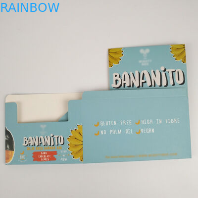 Özel Katlanır Karton Karton Gözyaşı Dışarıda Ekran Kutusu, Oluklu Mukavva PDQ Sayacı Perakende Aperatifler Kağıt Ambalaj Kutusu