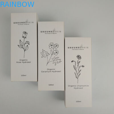 Baskılı Kağıt Ambalaj Kutusu Krem Kağıt Kozmetik Ambalaj Kutuları Damgalama 60ml 30ml Makyaj Cilt Bakımı Kağıt Kutusu