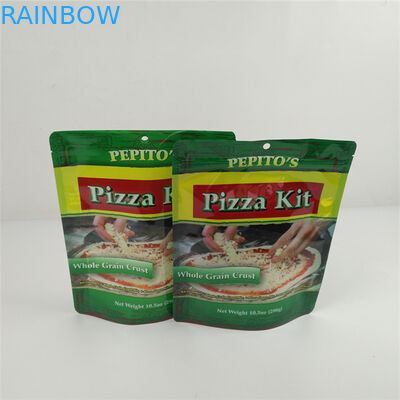 Gıda poşeti ambalajı Özel Logo Koku Korumalı çantalar kahve Folyo Stand up Baskılı Kese stand up çanta ambalaj pizza